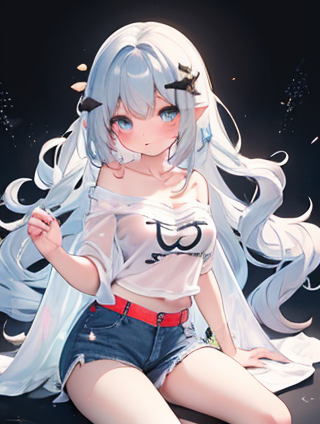 蓝色显白适合的肤质