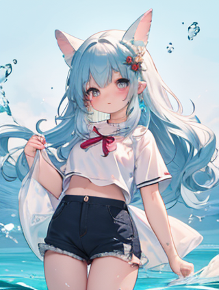 蓝色的字母表示：Blue