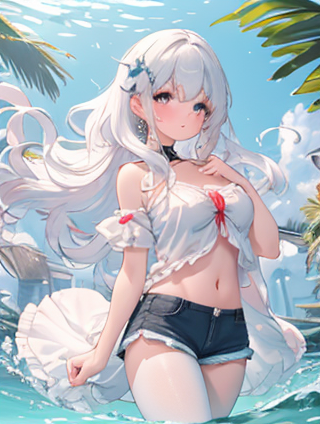 深邃夏夜里的黑魅：如何以黑色半身裙演绎夏日风情